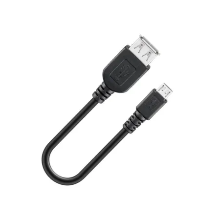 Przedłużacz Usb 2.0 A-micro B F/m 0,2m Czarny